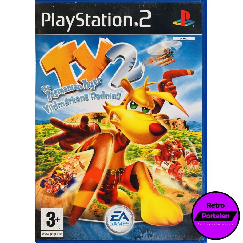 TY The Tasmanian Tiger 2: Vildmarkens Redning (PS2)