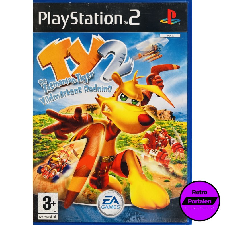TY The Tasmanian Tiger 2: Vildmarkens Redning (PS2)