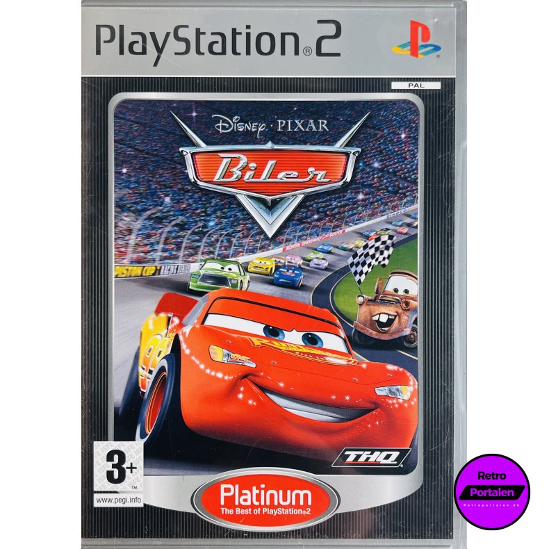 Disney Pixar Biler (Platinum) (PS2)