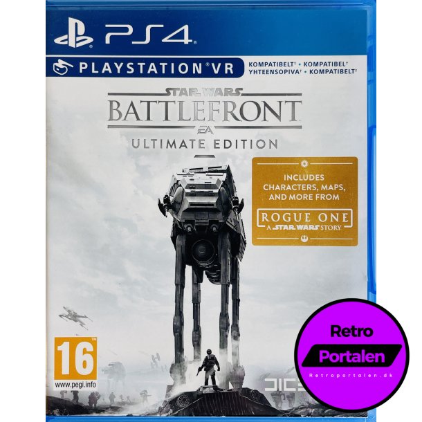 Star Wars Battlefront (Ultimate Edition) (PS4)