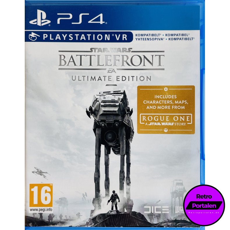 Star Wars Battlefront (Ultimate Edition) (PS4)