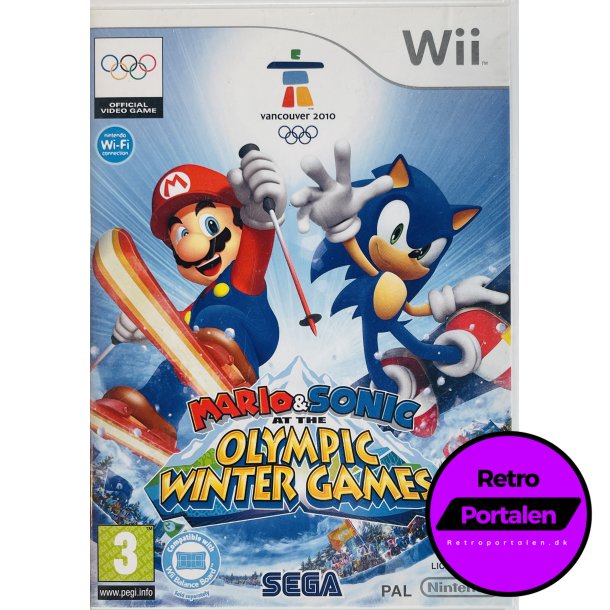 Mario &amp; Sonic At The Olympic Winter Games (Wii)