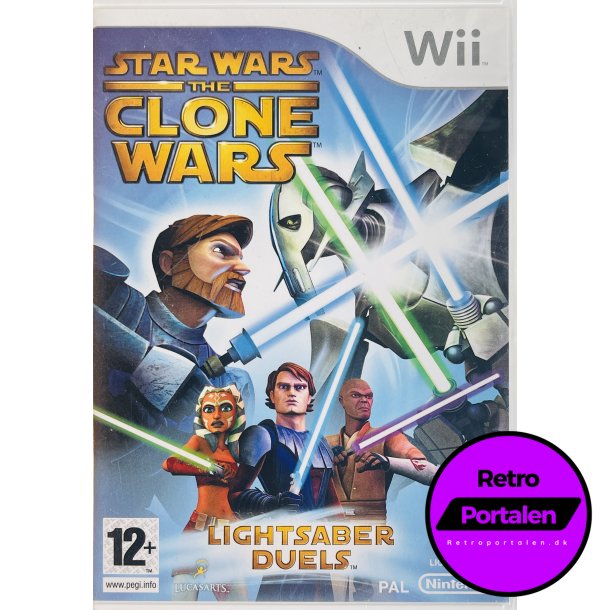 Star Wars The Clone Wars: Lightsaber Duels (Wii)