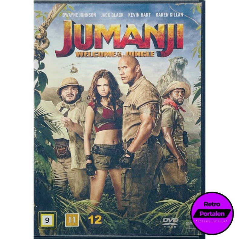 Jumanji Welcome To The Jungle (DVD)