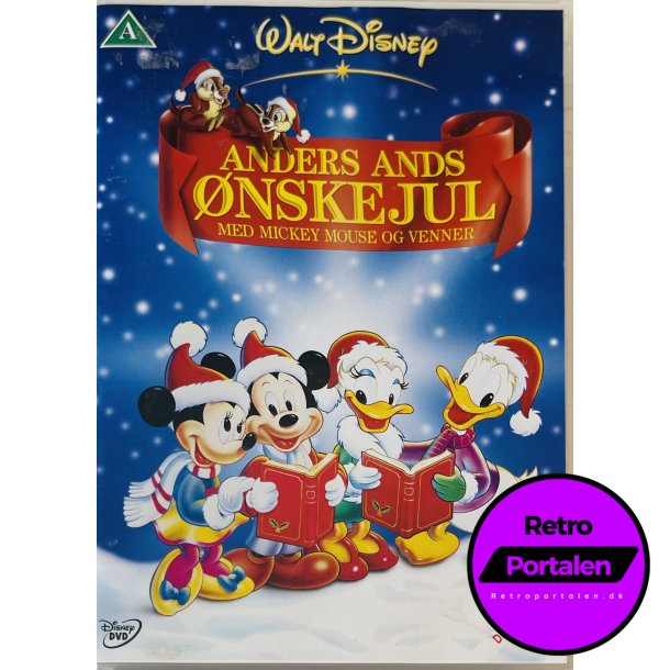 Anders Ands nskejul Med Mickey Mouse Og Venner (DVD)