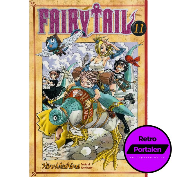 Fairy Tale Vol. 11 (Hiro Mashima) (Engelsk) (Manga)