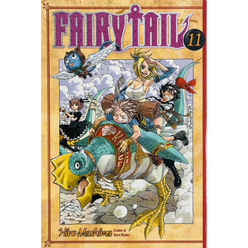 Fairy Tail Vol. 11 (Hiro Mashima) (Engelsk) (Manga)