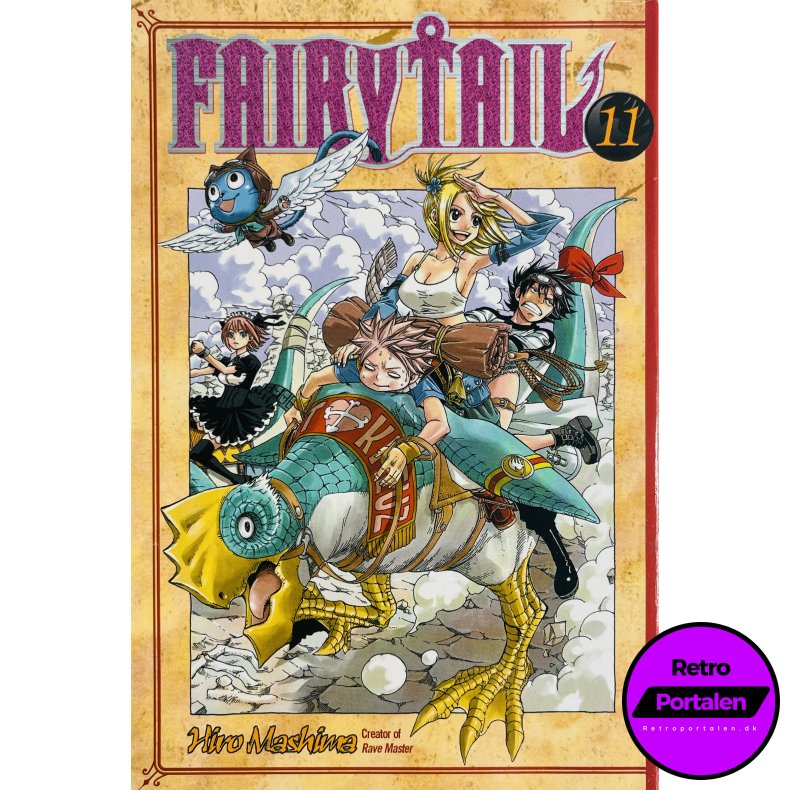 Fairy Tail Vol. 11 (Hiro Mashima) (Engelsk) (Manga)