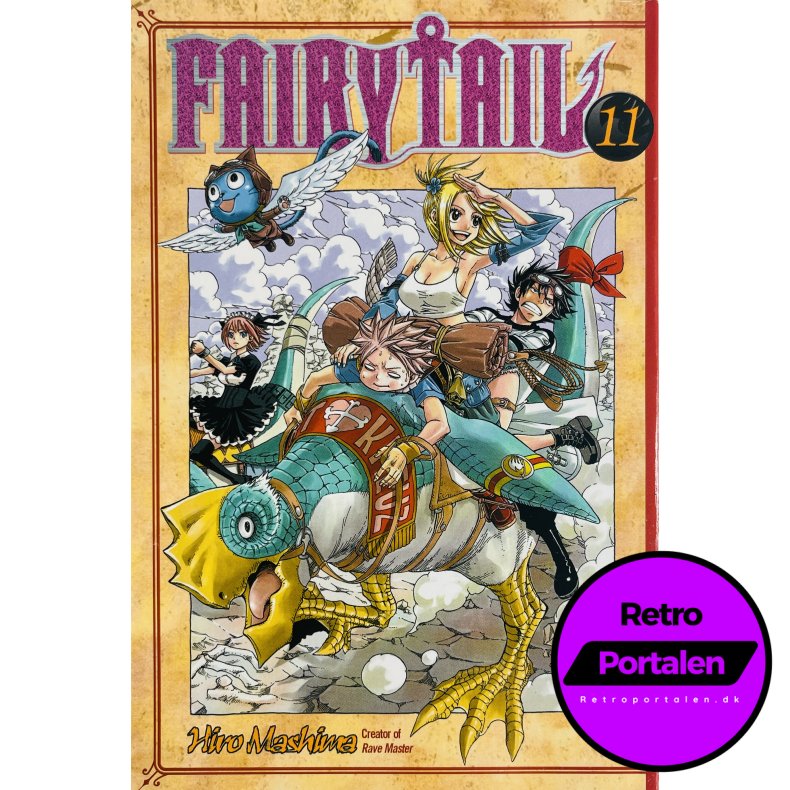Fairy Tail Vol. 11 (Hiro Mashima) (Engelsk) (Manga)