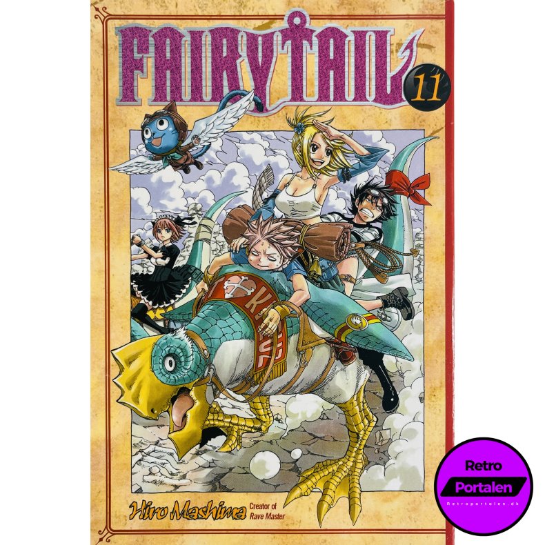 Fairy Tale Vol. 11 (Hiro Mashima) (Engelsk) (Manga)