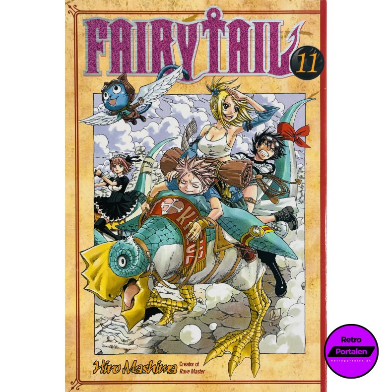 Fairy Tail Vol. 11 (Hiro Mashima) (Engelsk) (Manga)