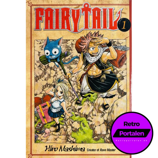 Fairy Tale Vol. 1 (Hiro Mashima) (Engelsk) (Manga)