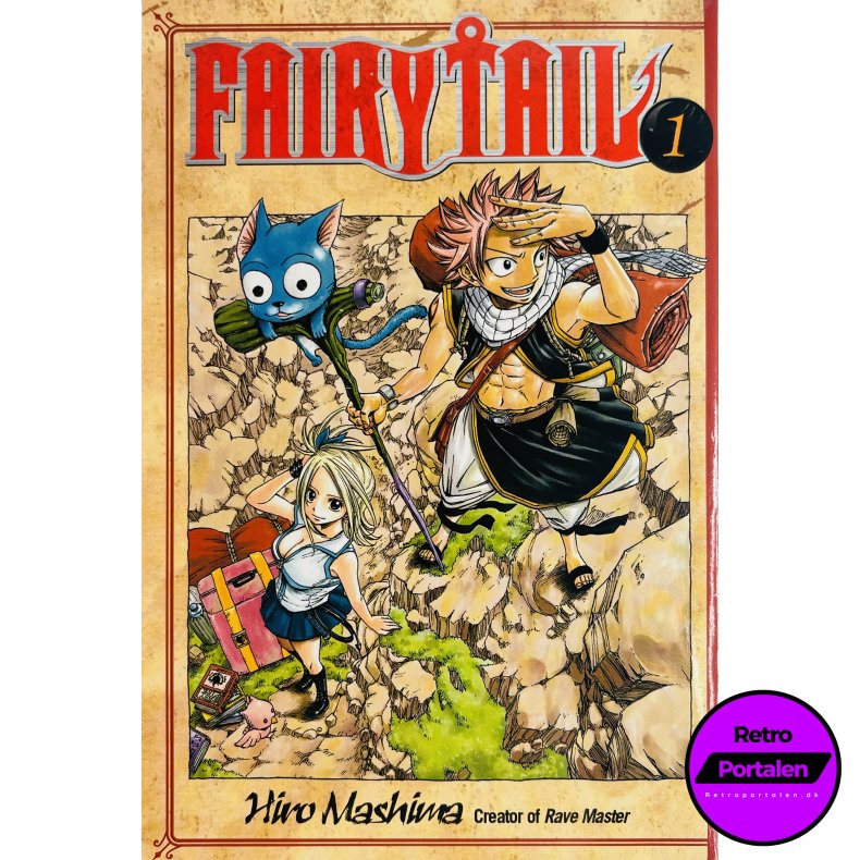 Fairy Tale Vol. 1 (Hiro Mashima) (Engelsk) (Manga)