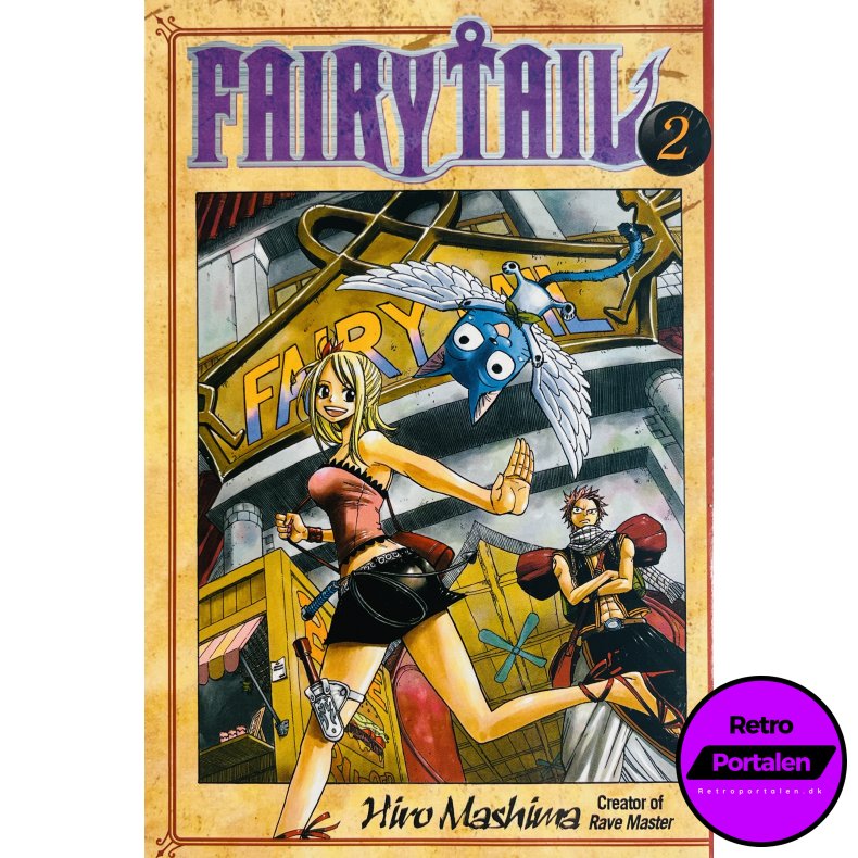Fairy Tail Vol. 2 (Hiro Mashima) (Engelsk) (Manga)