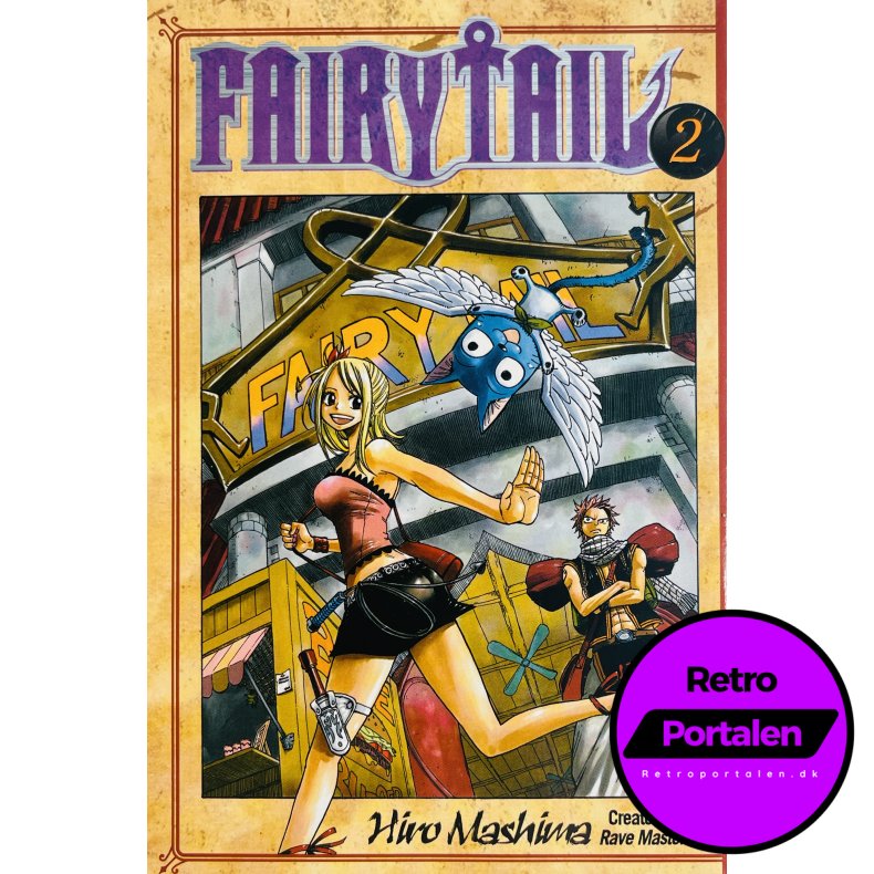 Fairy Tail Vol. 2 (Hiro Mashima) (Engelsk) (Manga)
