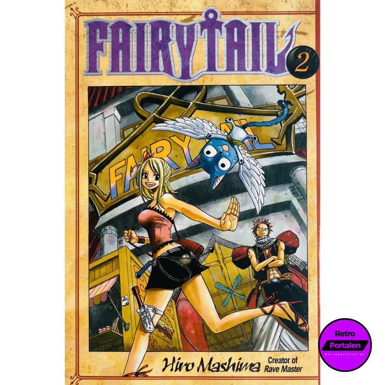 Fairy Tail Vol. 2 (Hiro Mashima) (Engelsk) (Manga)