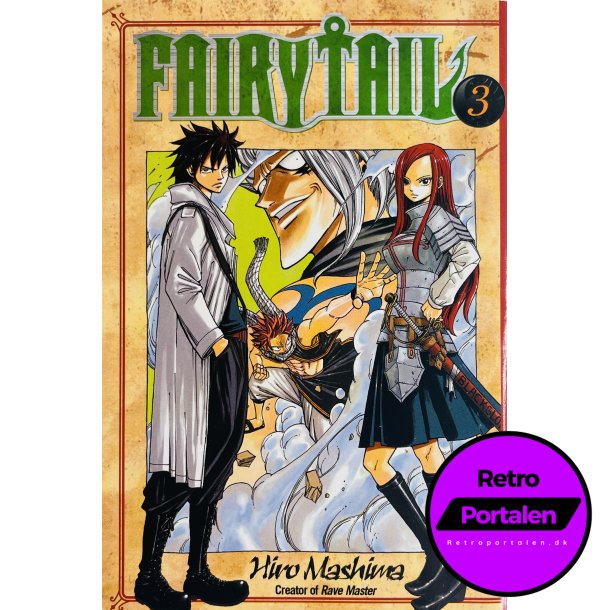 Fairy Tale Vol. 3 (Hiro Mashima) (Engelsk) (Manga)