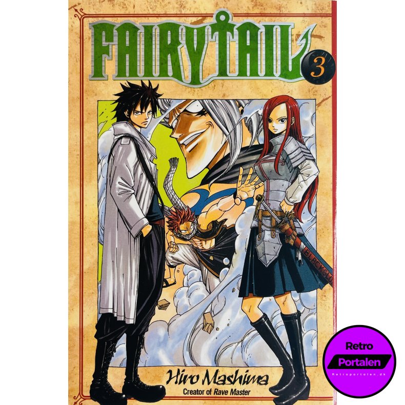 Fairy Tale Vol. 3 (Hiro Mashima) (Engelsk) (Manga)