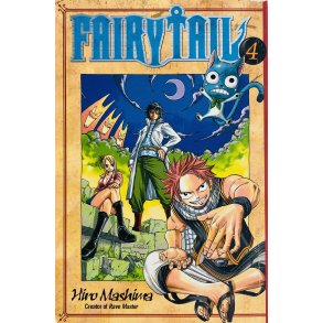 Fairy Tale Vol. 4 (Hiro Mashima) (Engelsk) (Manga)
