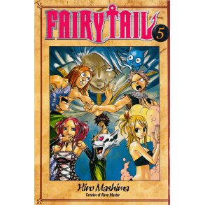 Fairy Tale Vol. 5 (Hiro Mashima) (Engelsk) (Manga)