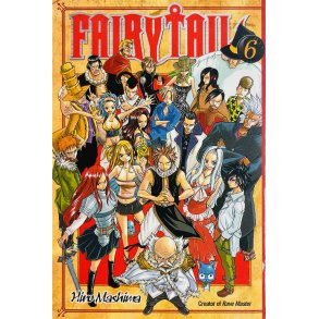 Fairy Tale Vol. 6 (Hiro Mashima) (Engelsk) (Manga)