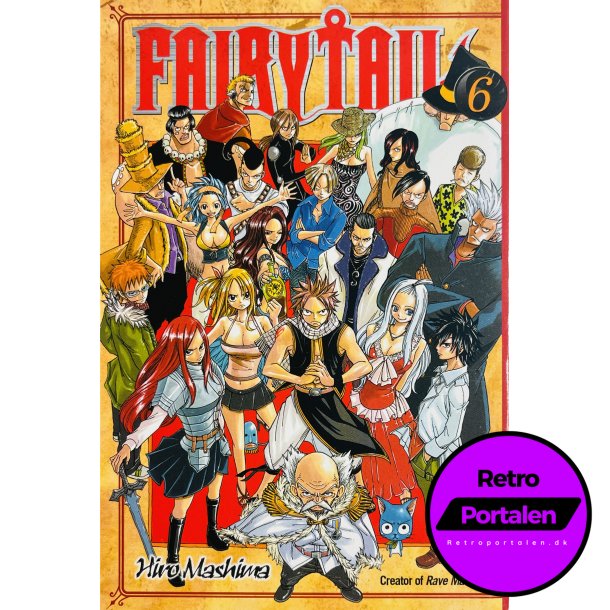 Fairy Tale Vol. 6 (Hiro Mashima) (Engelsk) (Manga)