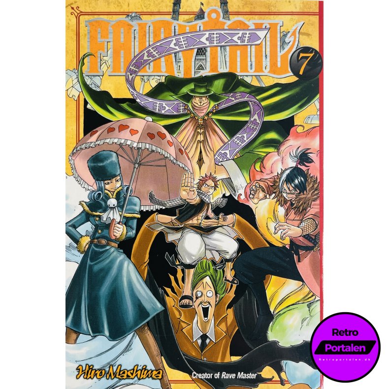 Fairy Tale Vol. 7 (Hiro Mashima) (Engelsk) (Manga)