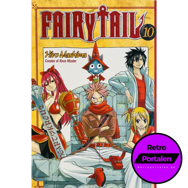 Fairy Tale Vol. 10 (Hiro Mashima) (Engelsk) (Manga)