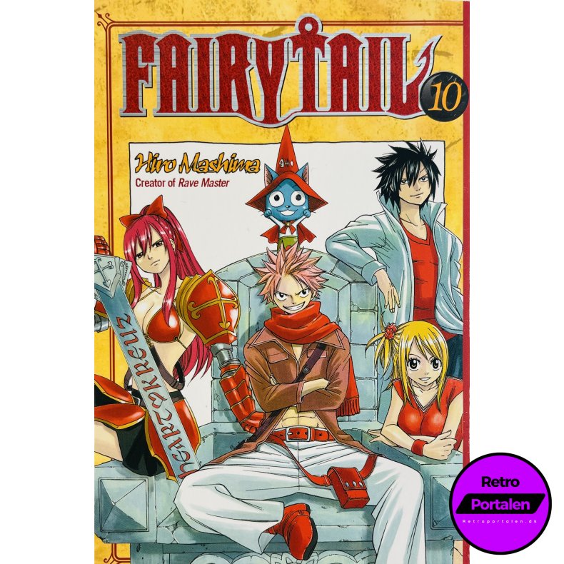 Fairy Tale Vol. 10 (Hiro Mashima) (Engelsk) (Manga)