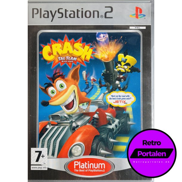 Crash: Tag Team Racing (Platinum) (PS2)