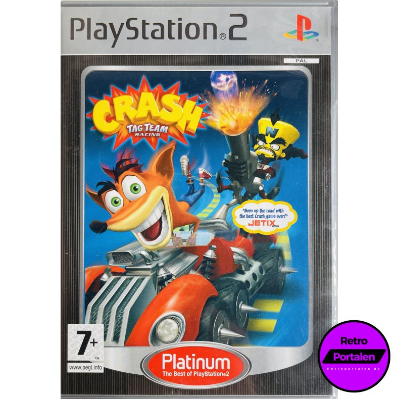 Crash: Tag Team Racing (Platinum) (PS2)