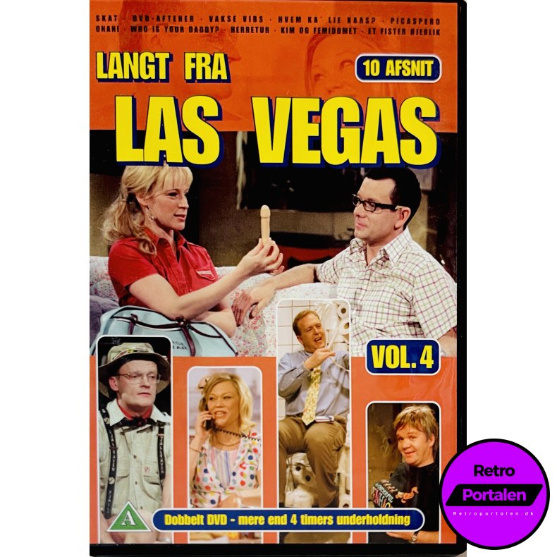 Langt Fra Las Vegas Vol. 4 (10 Afsnit) (DVD)
