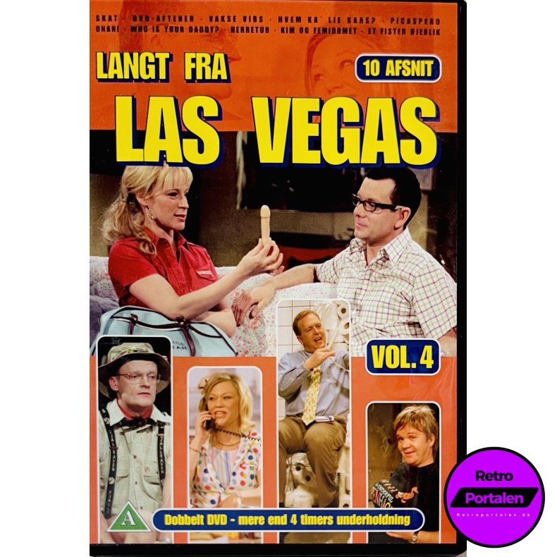 Langt Fra Las Vegas Vol. 4 (10 Afsnit) (DVD)