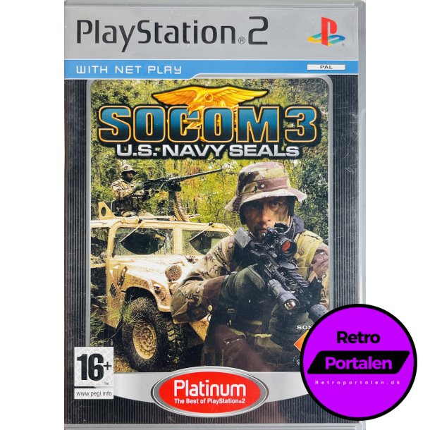 SOCOM 3: U.S. Navy Seals (Platinum) (PS2)