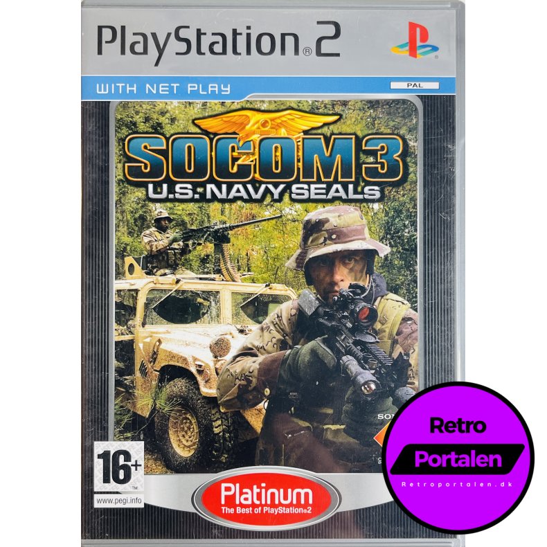 SOCOM 3: U.S. Navy Seals (Platinum) (PS2)
