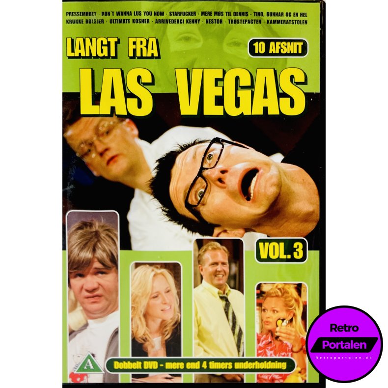 Langt Fra Las Vegas Vol. 3 (10 Afsnit) (DVD)