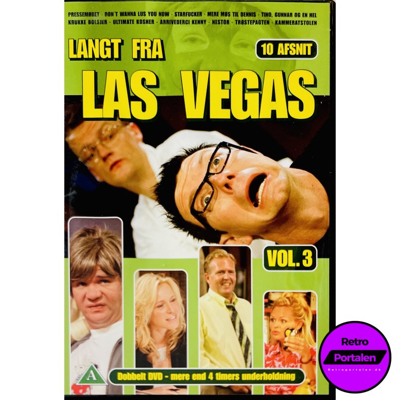 Langt Fra Las Vegas Vol. 3 (10 Afsnit) (DVD)