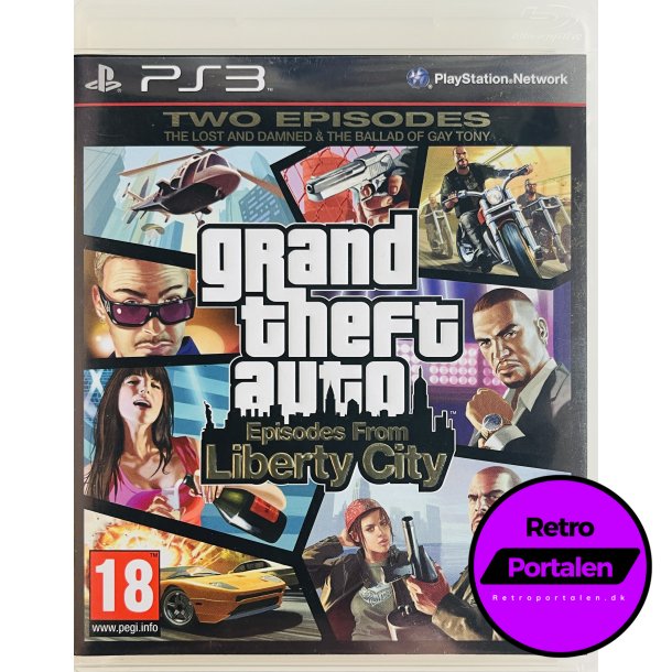 Grand Theft Auto Episodes From Liberty City (PS3)