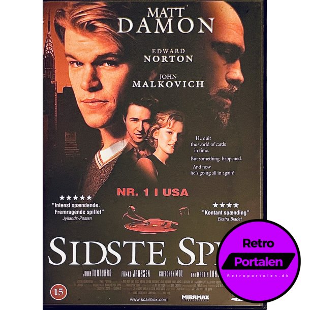Sidste Spil (Matt Damon) (DVD)