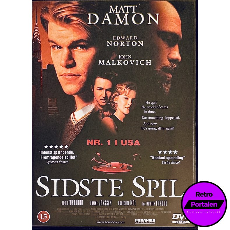 Sidste Spil (Matt Damon) (DVD)