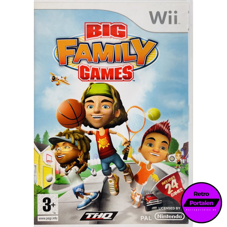 Big Family Games (Wii)