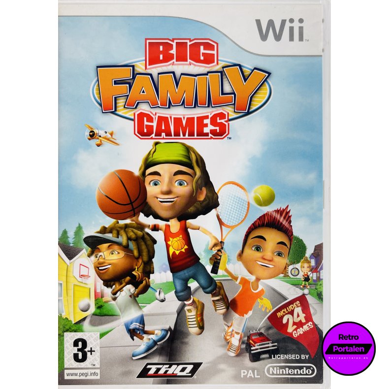 Big Family Games (Wii)