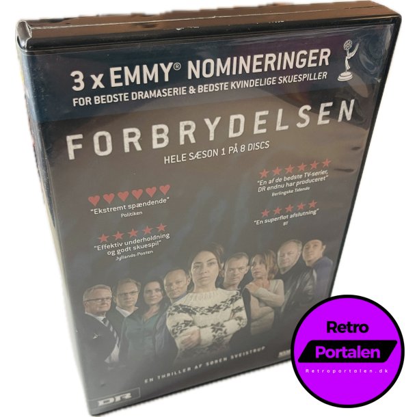 Forbrydelsen (Hele 1 sson) (8 Disc) (DVD)