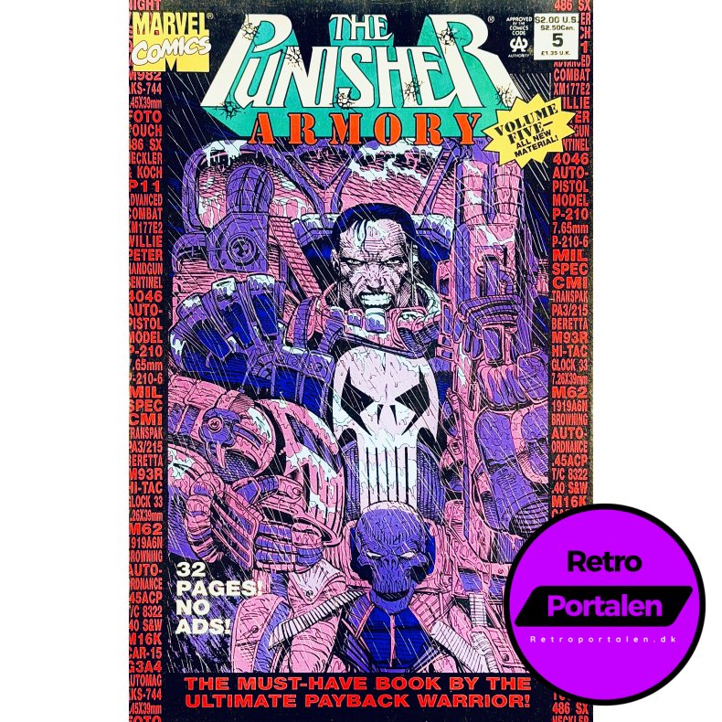 The Punisher Armory Vol. 1, No. 5, Februar 1993 2014 (Engelsk - Marvel Tegneserie)