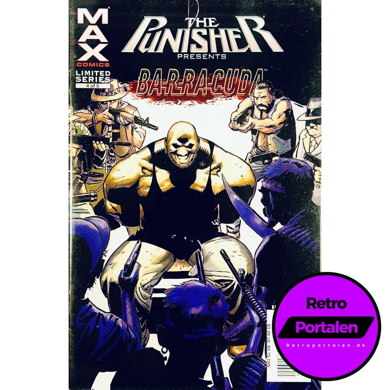The Punisher Presents: Barracuda Max No. 4, Juli 2007 (Engelsk - Marvel Tegneserie)