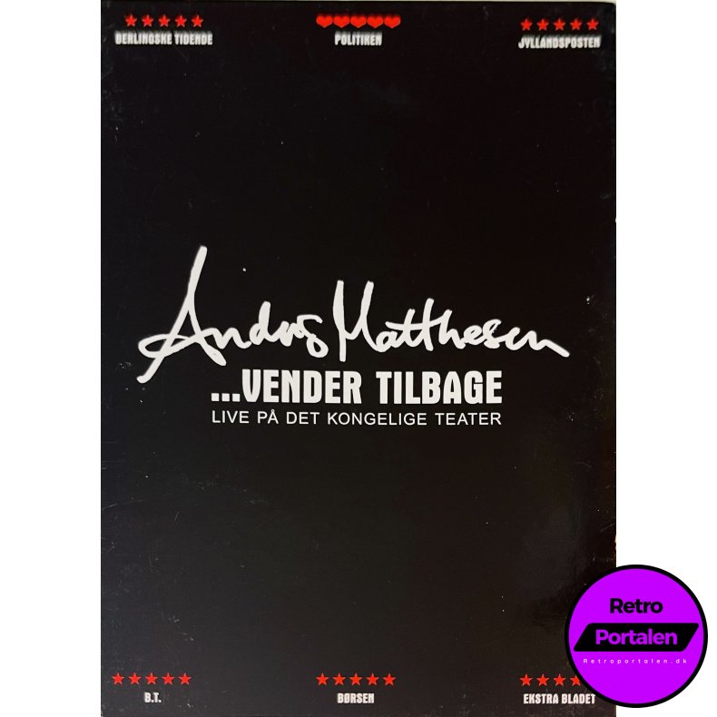 Anders Matthesen Vender Tilbage (Anden) (DVD)