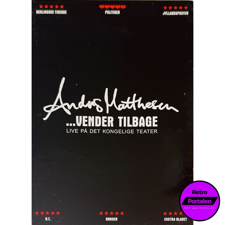 Anders Matthesen Vender Tilbage (Anden) (DVD)