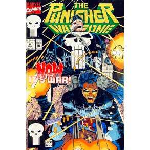 The Punisher: War Zone Vol. 1 No. 6 August 1992 (Engelsk - Marvel Tegneserie)