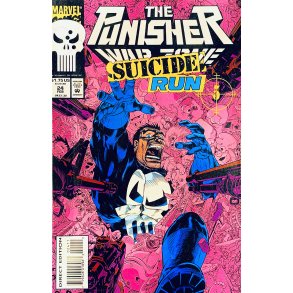 The Punisher: War Zone Vol. 1 No. 24 February 1994 (Engelsk - Marvel Tegneserie)