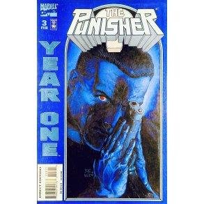 The Punisher: Year One Vol. 1 No. 3 February 1995 (Engelsk - Marvel Tegneserie)